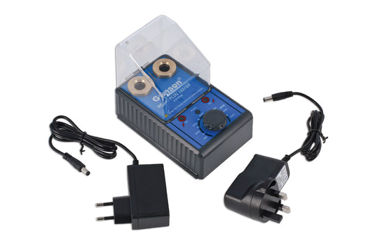 Gunson Spark Plug Tester UK 3 Pin Plug EU Mains Adaptor Replicates RPM DC 77176