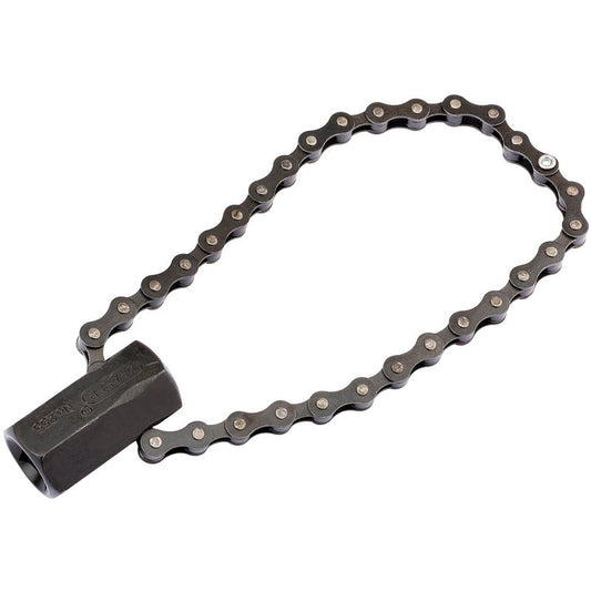Draper Chain Oil Filter Wrench 1/2"D or 24mm 130mm Capacity 77592