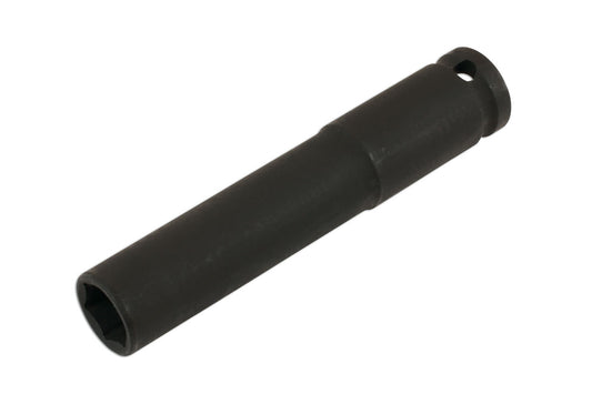 Laser Tools 15mm Extra Deep Impact Socket 1/2"D Black Phosphate Finish 7764