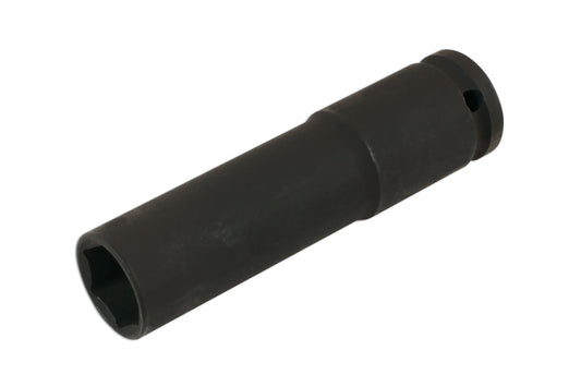 Laser Tools 21mm Extra Deep Impact Socket 1/2"D Black Phosphate Finish 7768