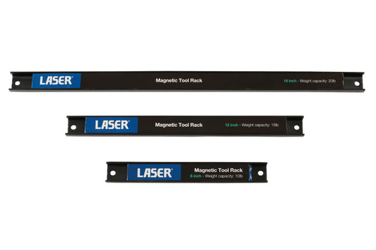 Laser Tools Tool/Knife Magnetic Rack 3pc 7805
