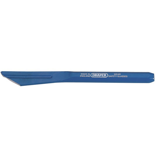 Draper Plugging Chisel 250mm Fluted angled blade octagonal shank 78084