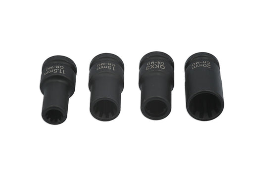 Laser Tools Brake Caliper Impact Socket Set 1/2"D for VAG 7809