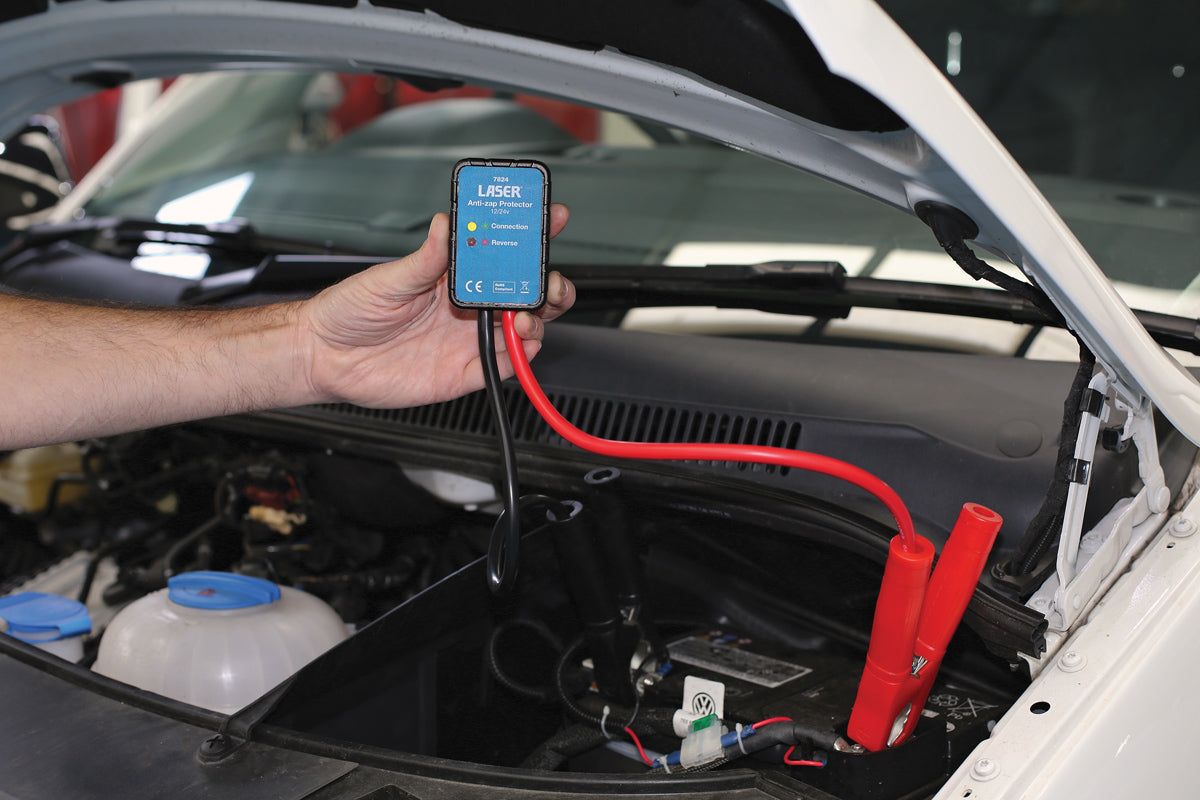 Laser Tools Anti-Zap Protector 12/24V 7824
