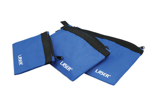 Laser Tools Storage Tool Pouch Pack 3pc 7837