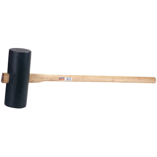 Draper Paviors Rubber Mallet 6kg 13lb length 1055mm Face diameter 125mm 78453