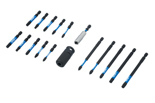 Laser Tools Torsion Bit Set 17pc 7851