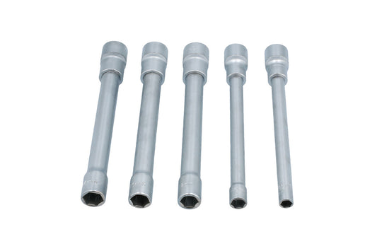 Laser Tools Metric Extra Deep Socket Set 1/2"D 5pc Single Hex 176mm Long 7889