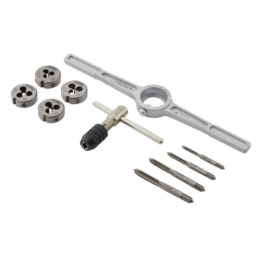 Draper Metric Tap and Die Set 10 Piece 3,4,5,& 6mm Carbon Steel 79201