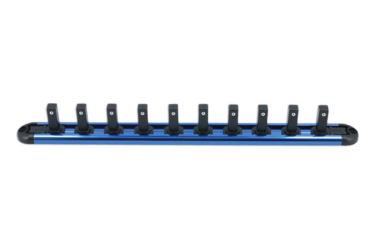 Laser Tools Rail For Insulated Sockets 3/8"D Holds 10 VDE Length 300mm 7923