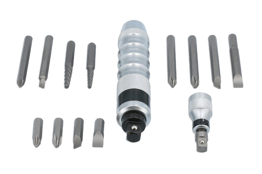 Laser Tools Impact Driver Set 15pc 7936