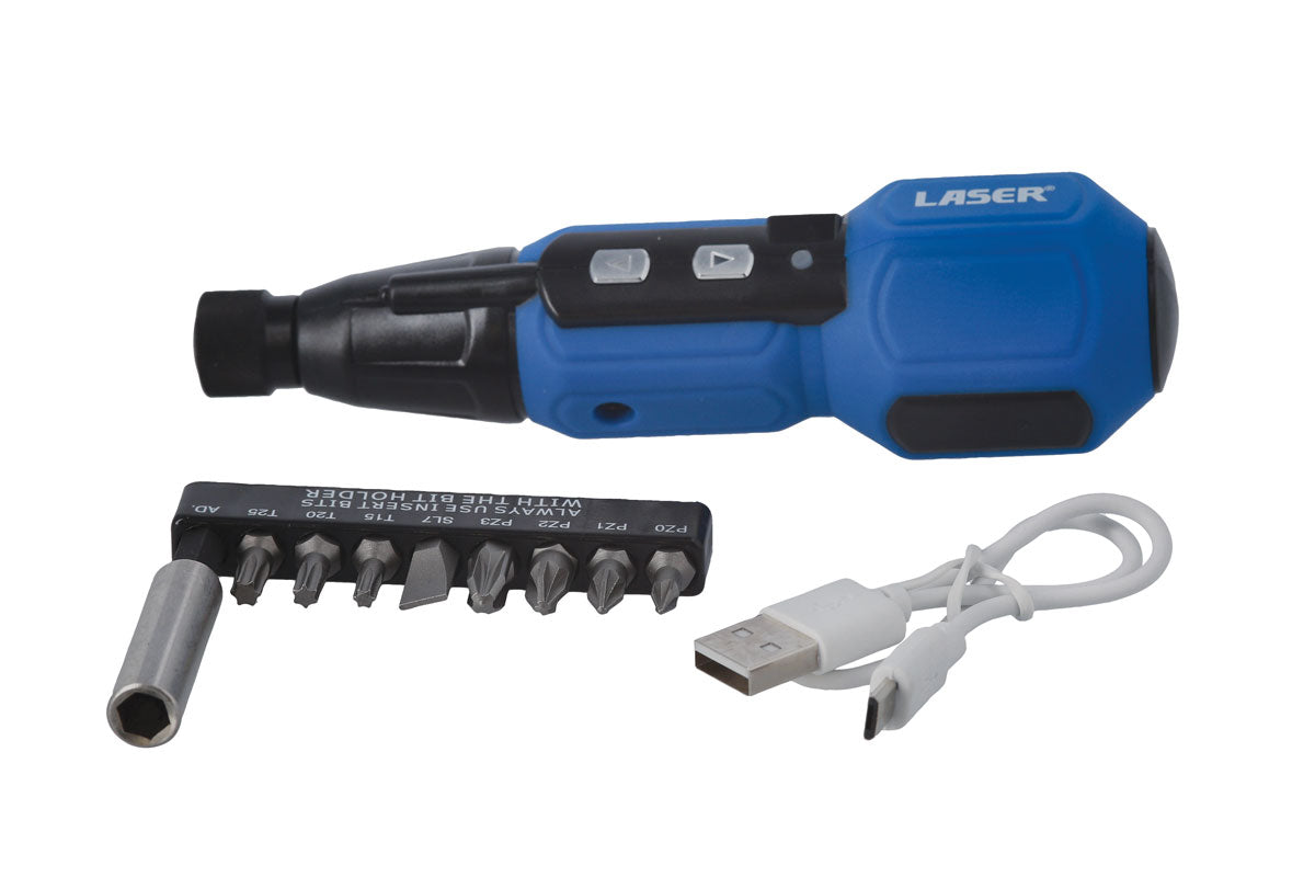 Laser Tools Electric Screwdriver Set 11pc 7985