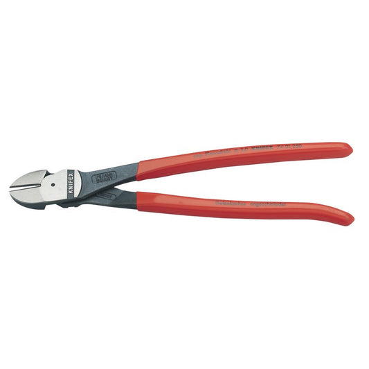 Knipex 250mm Diagonal Side Cutter High Leverage Cuts 4.6mm 74 01 250 SBE