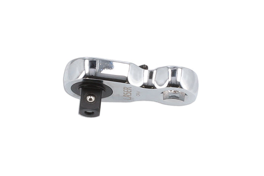 Laser Tools Mini Ratchet Head 3/8"D Alternative To Fixed Crows Feet 8078