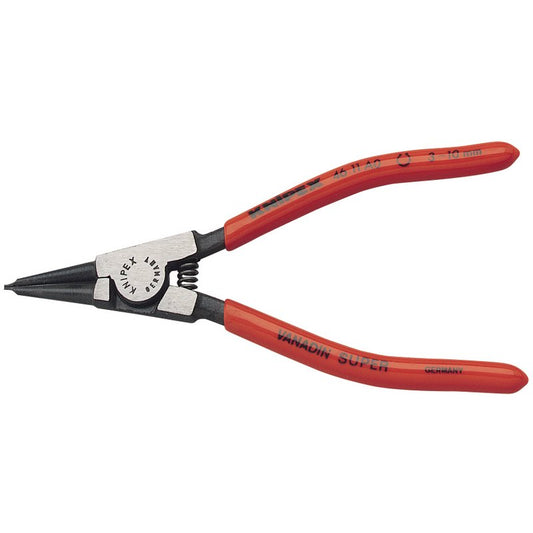 Knipex A0 Straight External Circlip Pliers 3 - 10mm Length	140mm 46 11 A0 SBE
