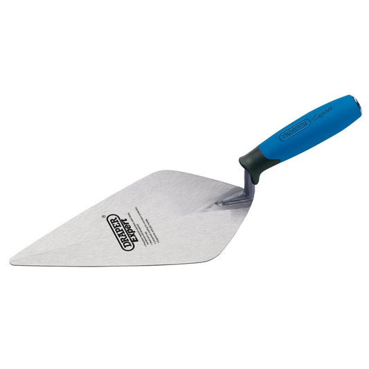 Draper Expert Soft Grip London Pattern Brick Trowel 275mm steel blade 81211