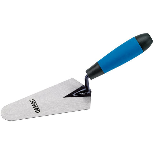 Draper Soft Grip Gauging Trowel 175mm Carbon steel blade 81235