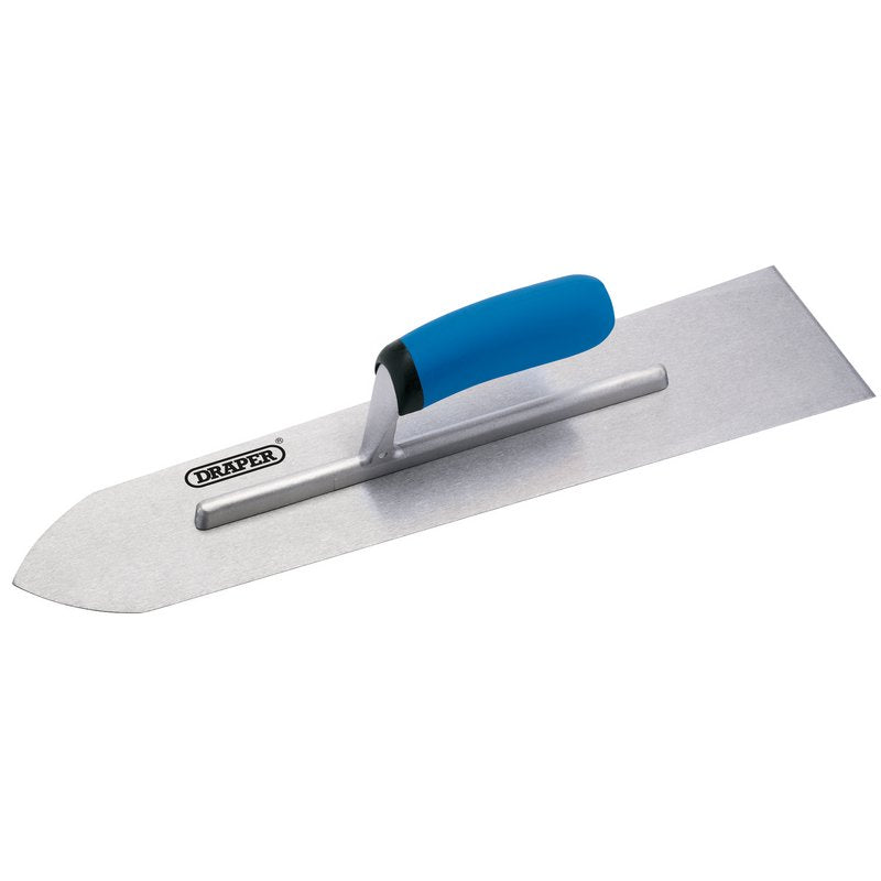 Draper Soft Grip Flooring Trowel 110 x 400mm Carbon steel blade 81241