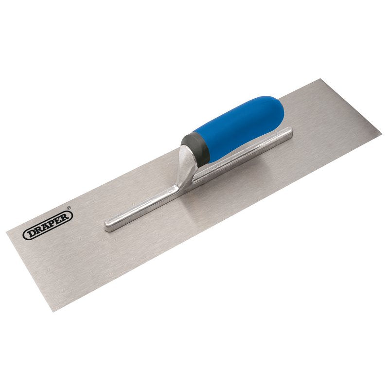 Draper Soft Grip Plastering Trowel 120 x 455mm Lacquered Finish 81255