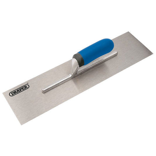 Draper Soft Grip Plastering Trowel 120 x 455mm Lacquered Finish 81255