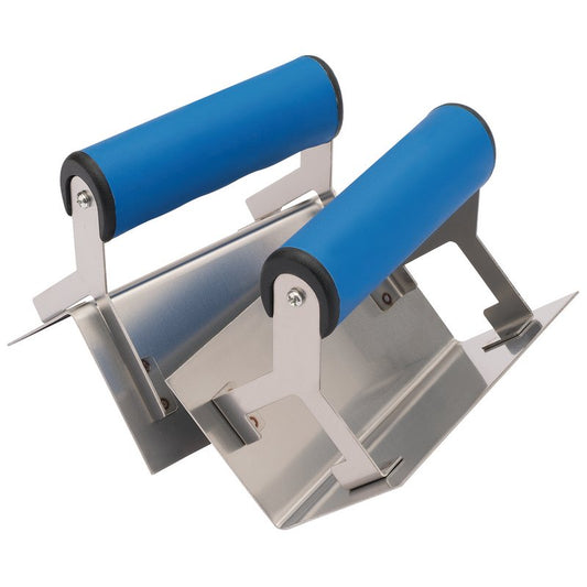 Draper Soft Grip Corner Trowel Set 2 pc plastering int & external corners 81281
