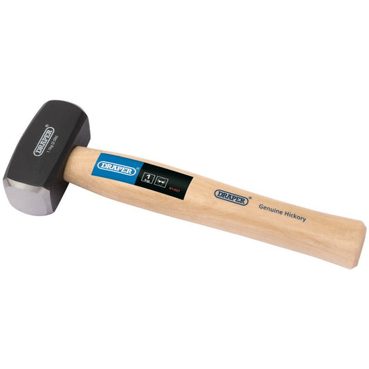 Draper Hickory Shaft Club Hammer 1kg 2.2lb Sanded And Lacquered 81431