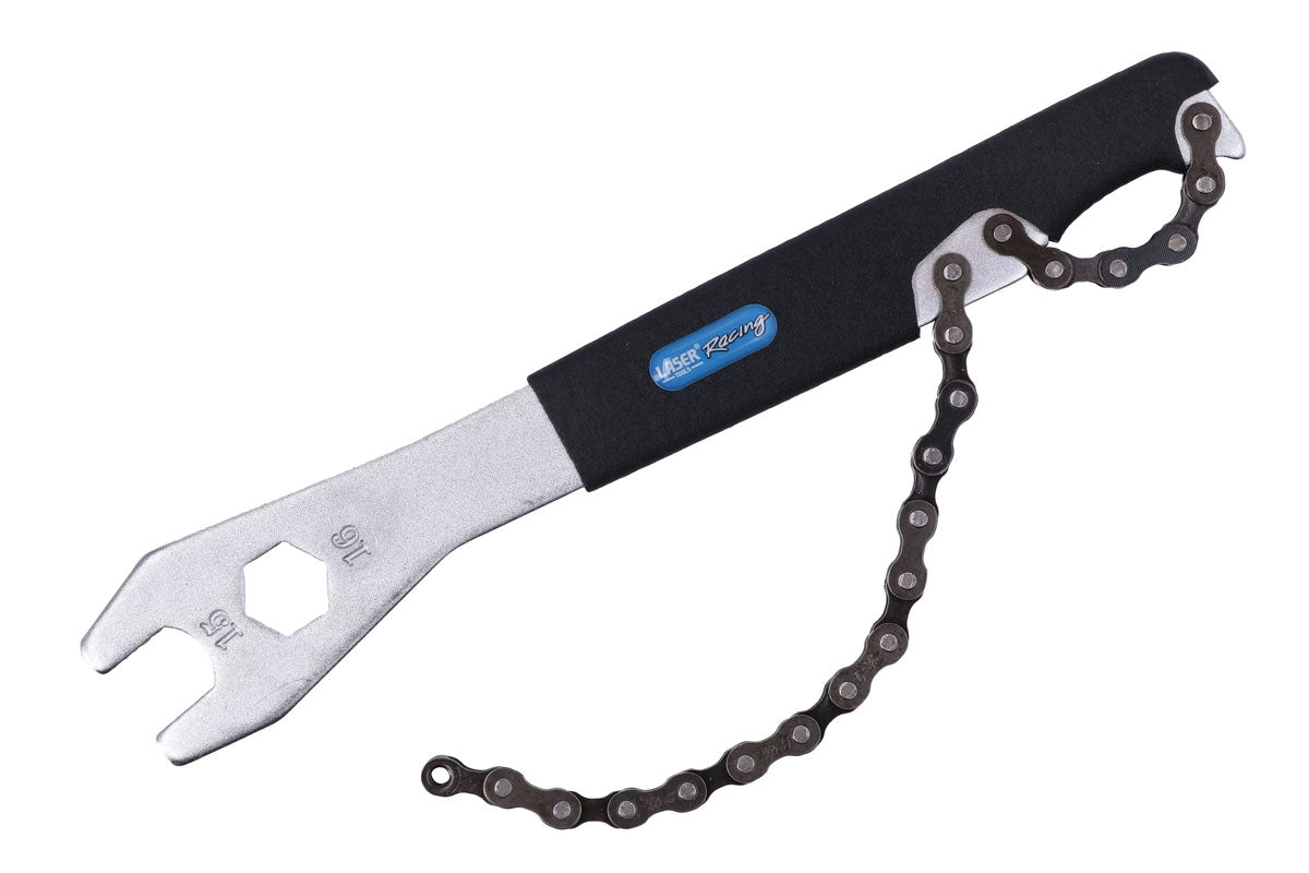 Laser Tools LTR Pedal Spanner & Chain Whip 8163