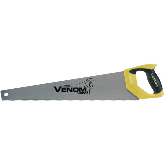 Draper Venom Second Fix Double Ground Handsaw 550mm 11tpi/12ppi 82197