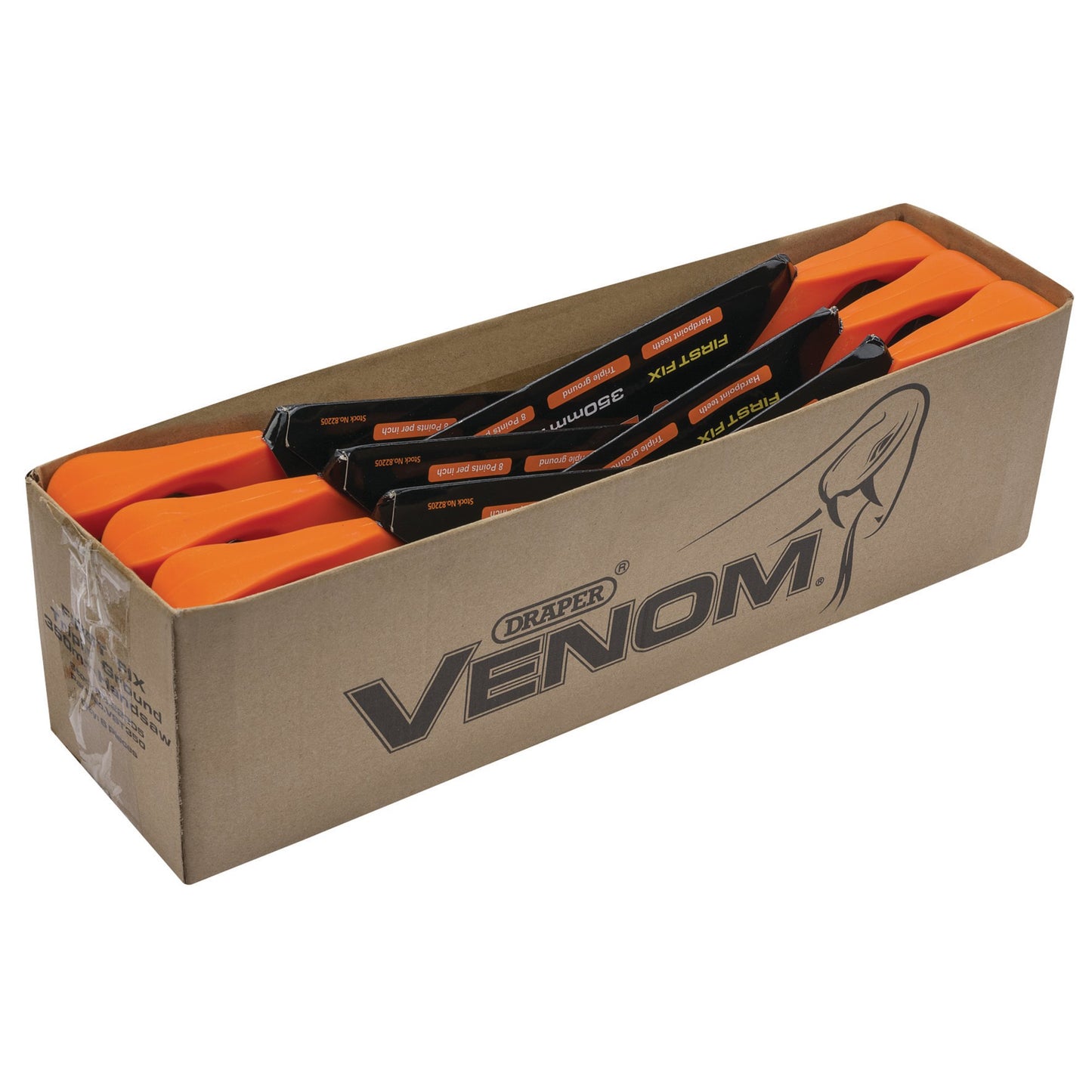 Draper Venom® First Fix Triple Ground Tool Box Saw, 350mm, 7tpi/8ppi