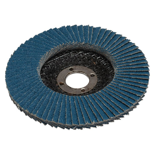 Draper Zirconium Oxide Flap Disc 100 x 16mm 80 Grit 82354