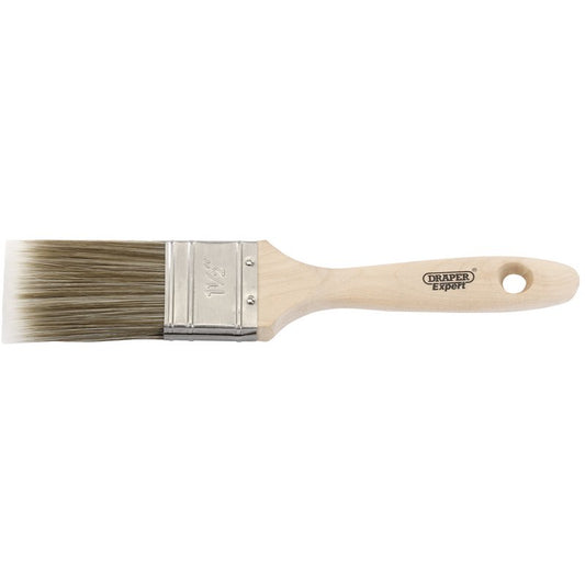 Draper Expert Paint Brush 38mm Technofil filament hardwood handle 82504