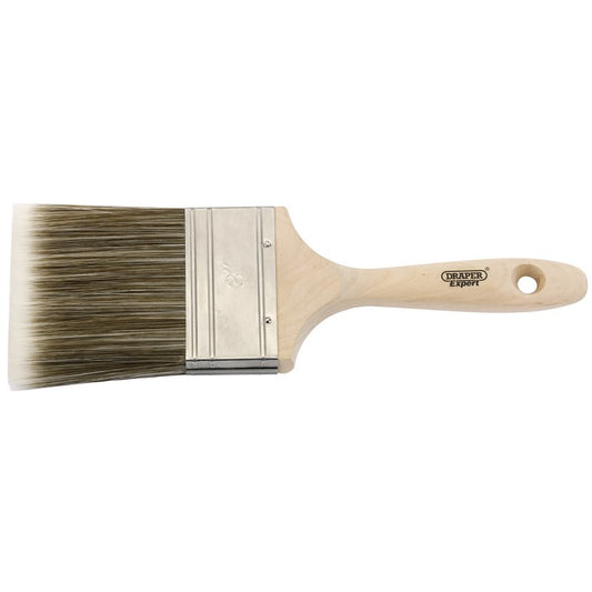 Draper Paint Brush 75mm Technofil filaments hardwood handles 82507
