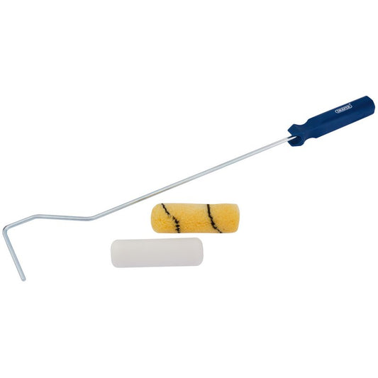 Draper Paint Roller Set 100 x 535mm 3 Piece two sleeves gloss and emulsion 82544