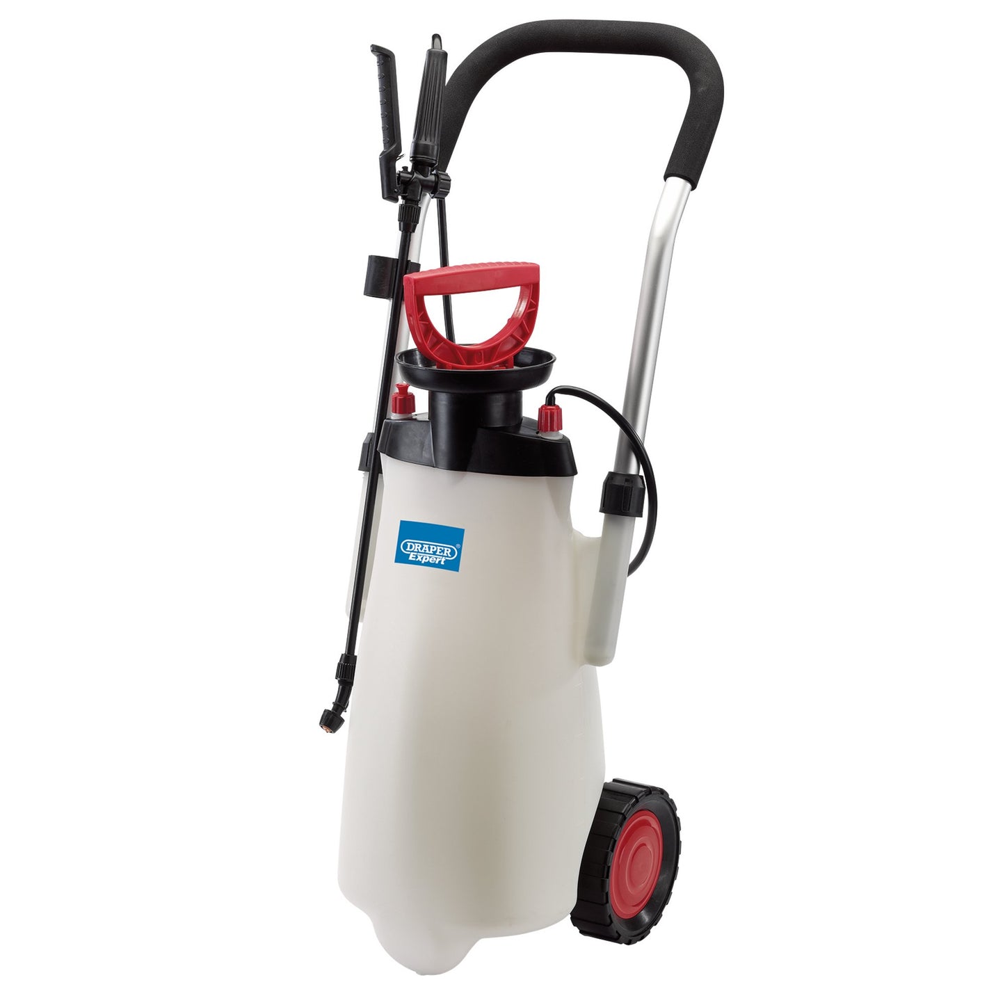 Draper Expert EPDM Trolley Pump Sprayer 15L Water Herbicide And Pesticide 82583