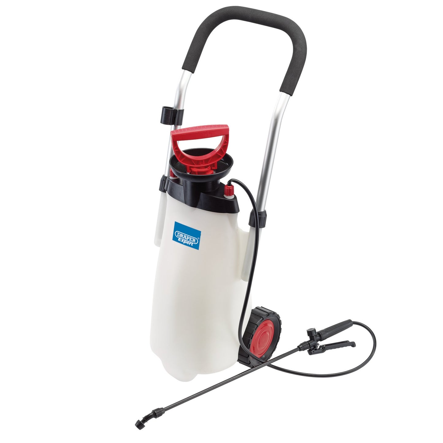Draper Expert EPDM Trolley Pump Sprayer 15L Water Herbicide And Pesticide 82583