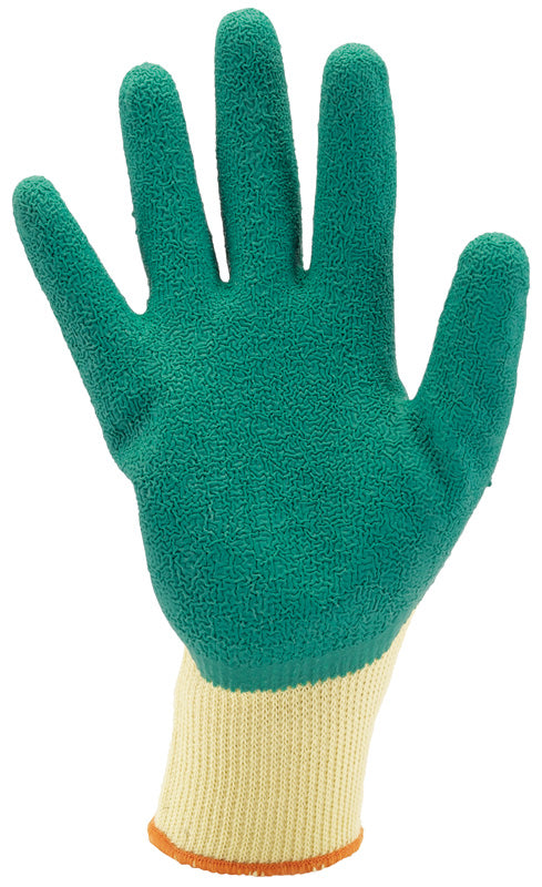Draper Heavy Duty Latex Coated Work Gloves Extra Large Green 82604