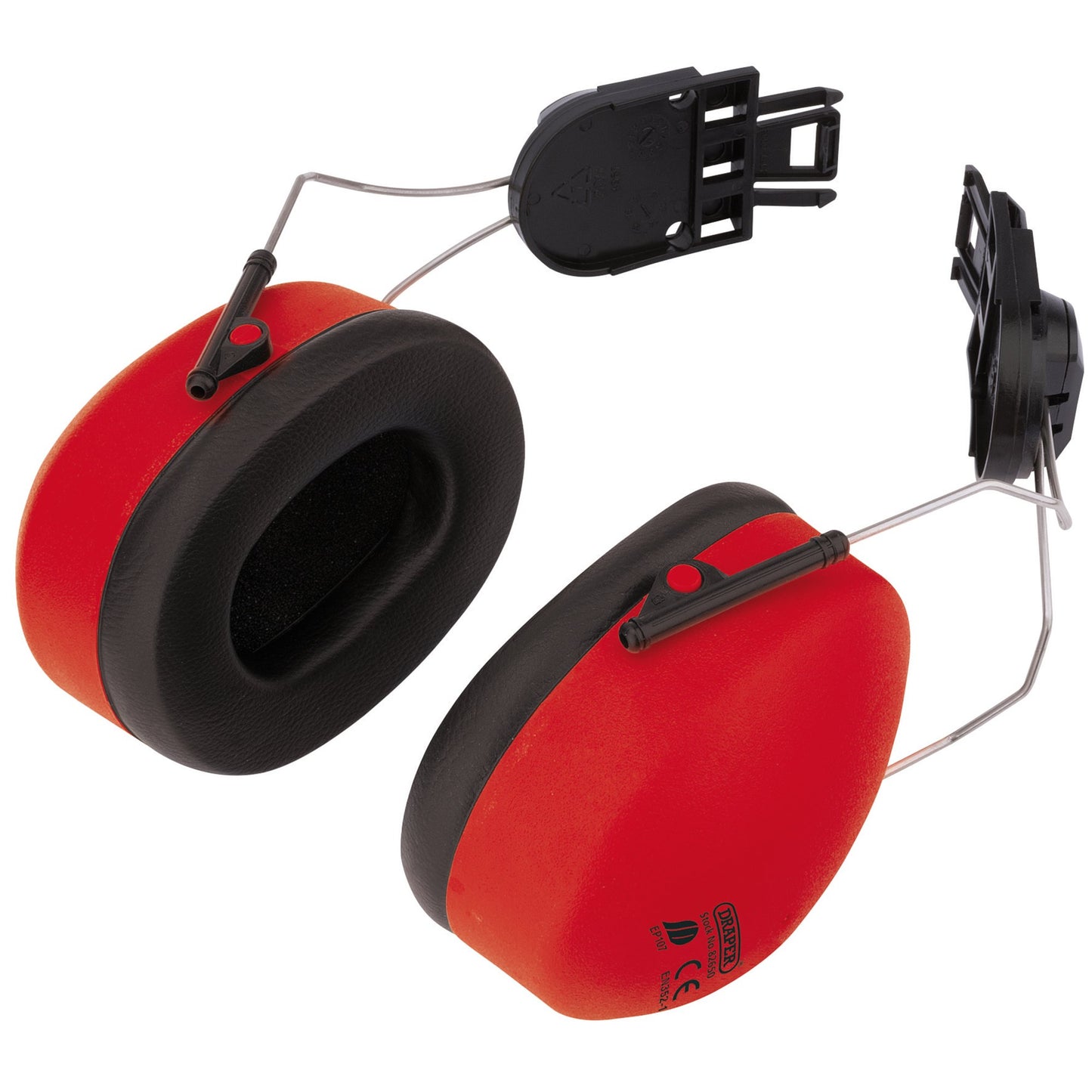 Draper Helmet Attachable Ear Defenders For Protective Safert Helmets 82650
