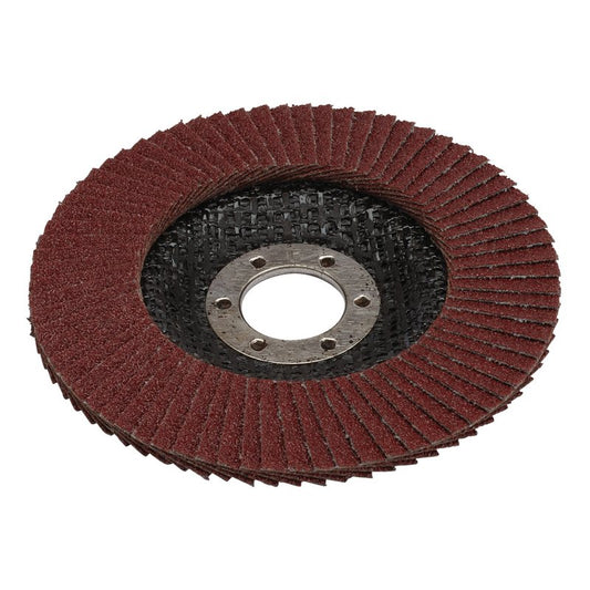 Draper Aluminium Oxide Flap Disc 115 x 22.23mm 80 Grit 82870
