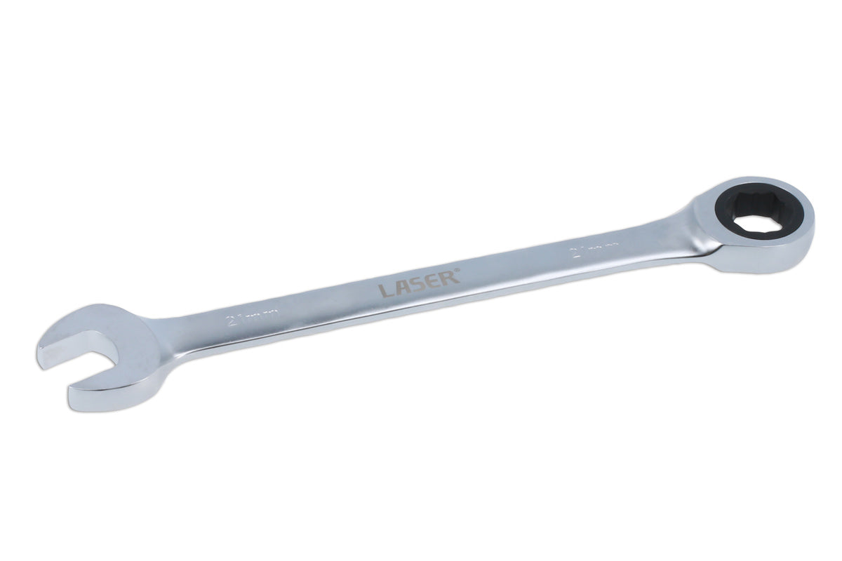 Laser Tools Ratchet Combination Spanner 21mm 8312