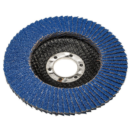 Draper Zirconium Oxide Flap Disc 115 x 22.23mm 40 Grit 83157