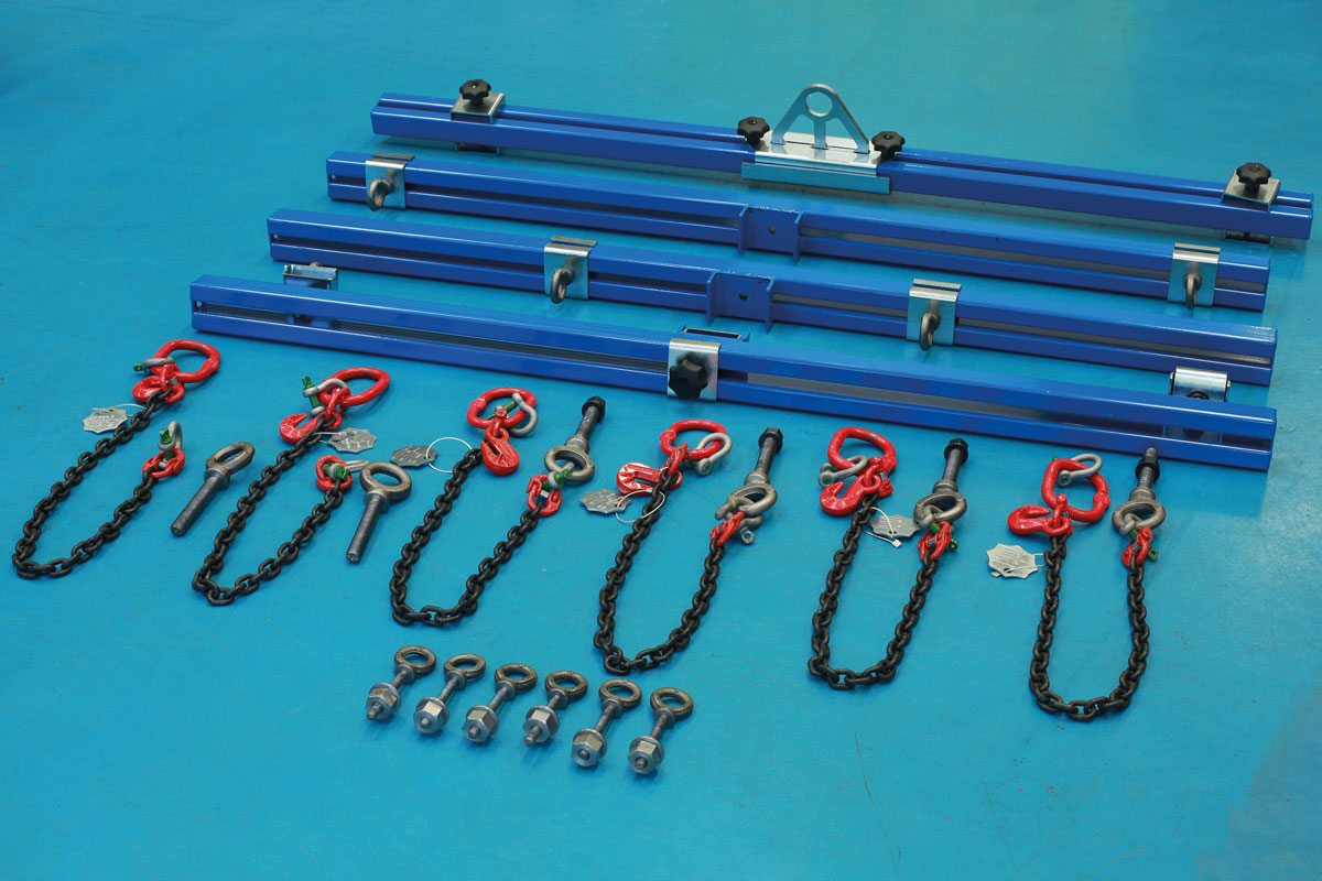 Laser Tools EV Battery Lifting Frame - for 4/6 Point Lifting SWL 700kg 8338