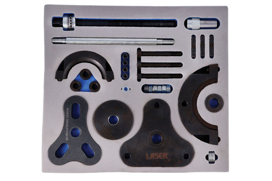 Laser Tools Rear Wheel Bearing Removal & Insertion Kit - for Citro�n, Peugeot, Vauxhall/Opel Van 8356