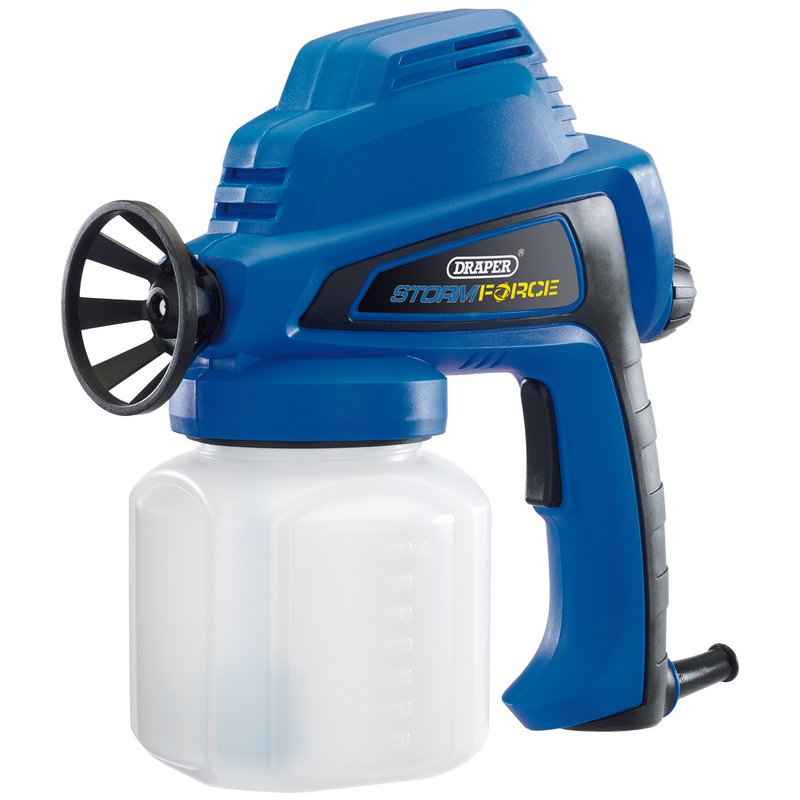 Draper Storm Force Fence Spray Gun 80W Nozzle Size 0.6mm & 0.8mm 83657