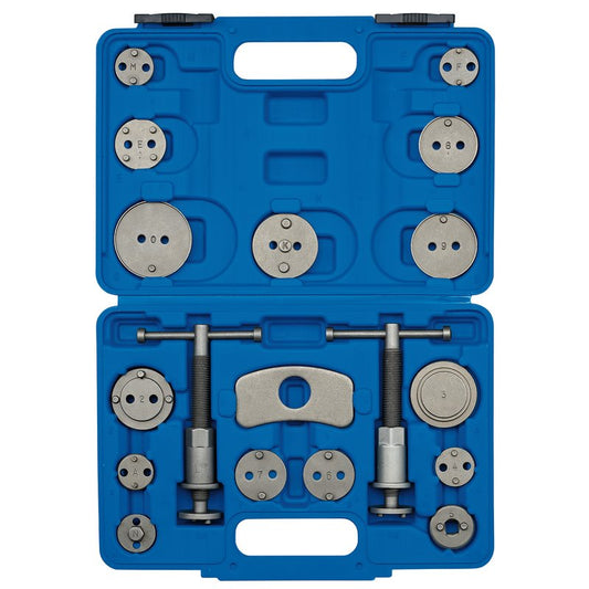 Draper Expert Brake Caliper Piston Wind Back Kit 18 Piece Left And Right 83716