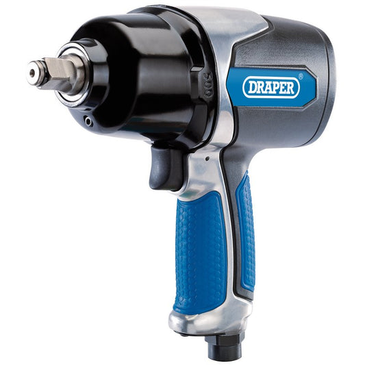 Draper Air Impact Wrench 1/2"D Torque 680Nm 500ft/lb Inlet 1/4" BSP 83745