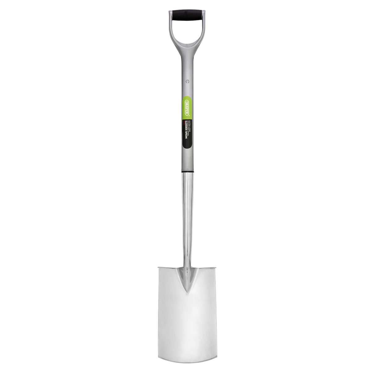 Draper Extra Long Stainless Steel Garden Spade Soft Grip Length 1050mm 83754