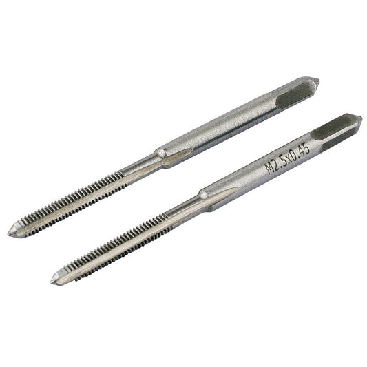 Draper 2.5 x 0.45 Tap Set Taper And Plug High Carbon Steel 83794