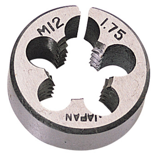 Draper Metric 12mm Coarse Circular Split Die 1" Outside Diameter 83813