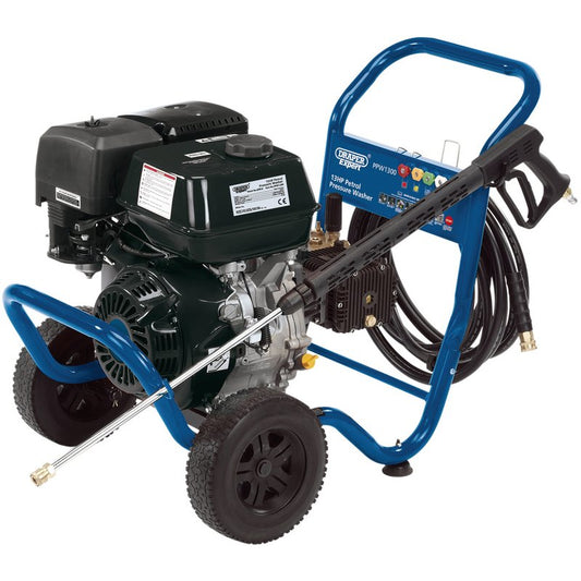 Draper Expert Petrol Pressure Washer 13Hp 4 Stroke 262bar 3800psi 83819