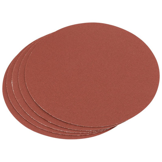Draper Aluminium Oxide Sanding Discs 150mm 80 Grit 5 Pack 83862